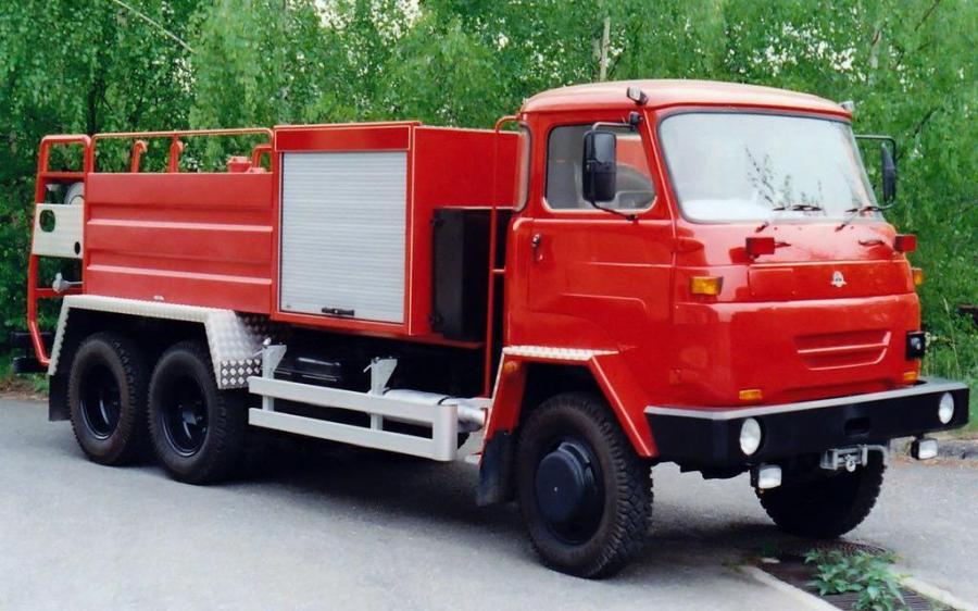 Avia A31T 6x6 Firetruck (UK) '1993 - 97